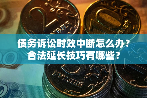 济南债务诉讼时效中断怎么办？合法延长技巧有哪些？