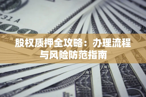 济南股权质押全攻略：办理流程与风险防范指南